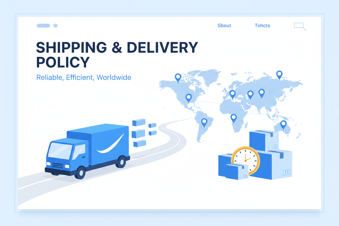 Shipping & Delivery Policy
